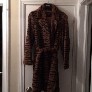 Rabbit fur coat